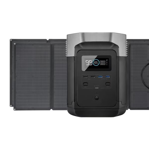 DELTA + 2x 160W Solar Panel, Ecoflow, Mfr#: DELTAAMSP162